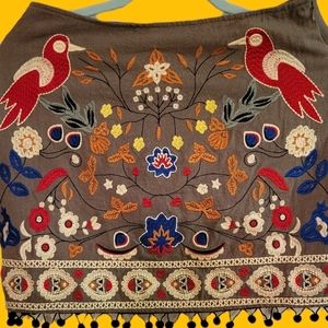 Super cute,colorful, very detailed Altar'd State short skirt 🧡